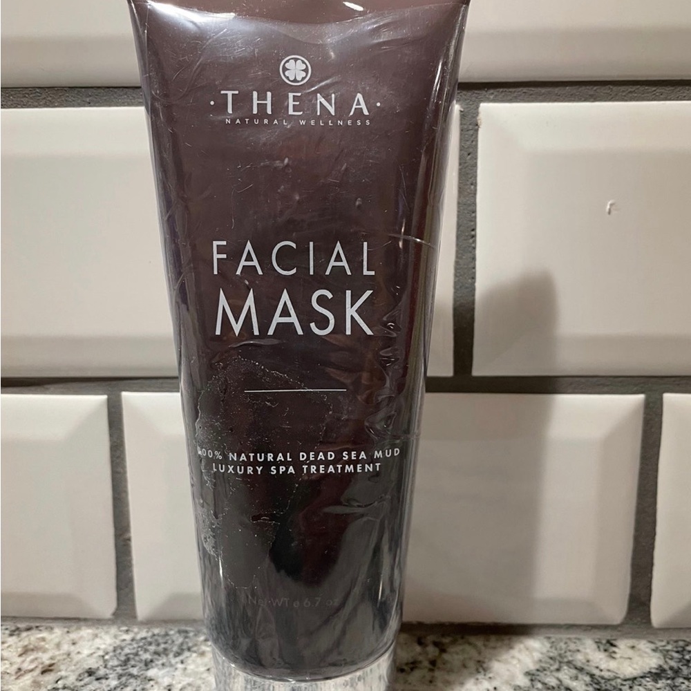Thena Facial Mask Organic Mud Mask Dead Sea Mask 6.7 oz